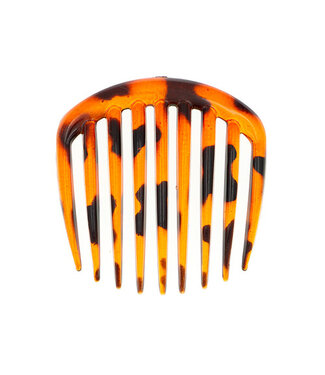 Goudhaartje Haarkam bruin met zwarte vlekken