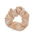 Scrunchie met opbergvakje velvet beige