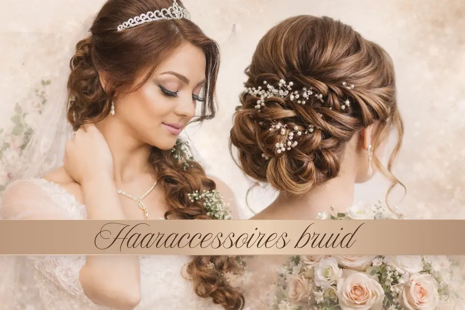Welk haaraccessoire past bij jouw bruidskapsel? 