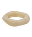 Goudhaartje Armband marmerlook breed beige