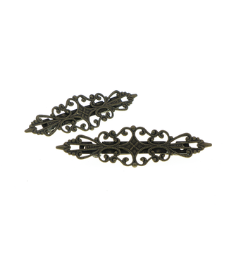 Goudhaartje Haarclip bronskleurig 2 stuks