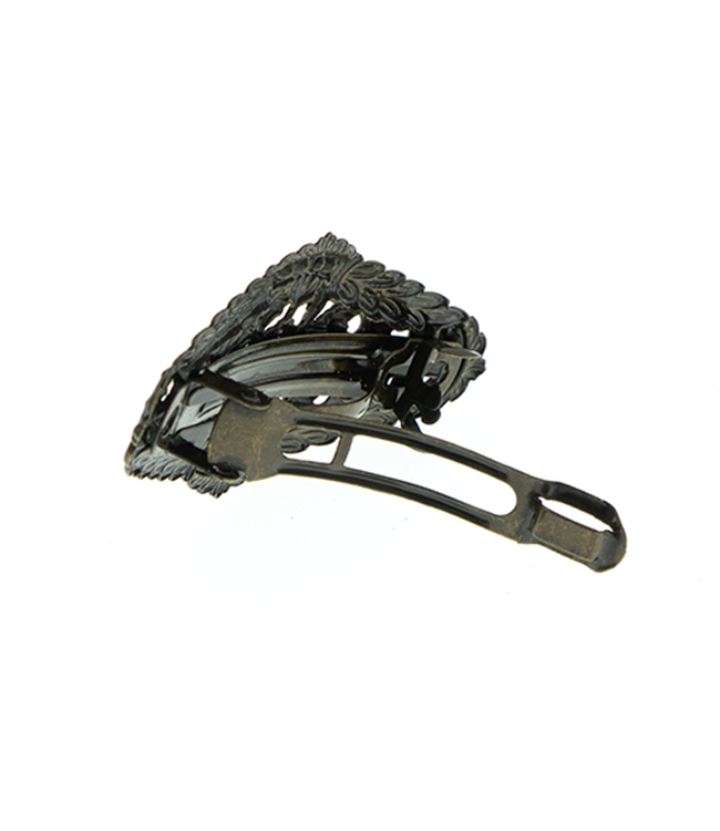 Patentspeld bronskleurig mini