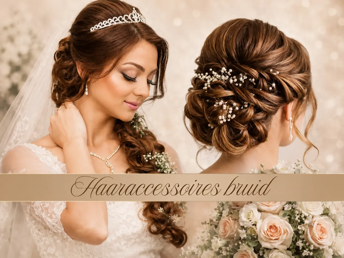 Welk haaraccessoire past bij jouw bruidskapsel? 