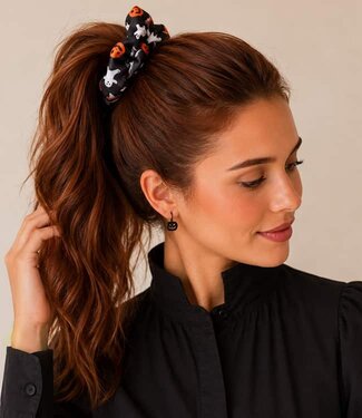 Goudhaartje Scrunchie Halloween pompoen