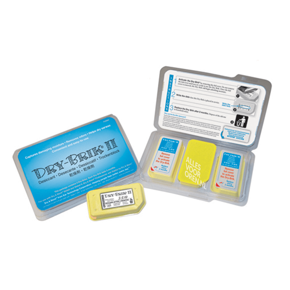 Dry Brik II Blister von 3 Stück Dry Brik