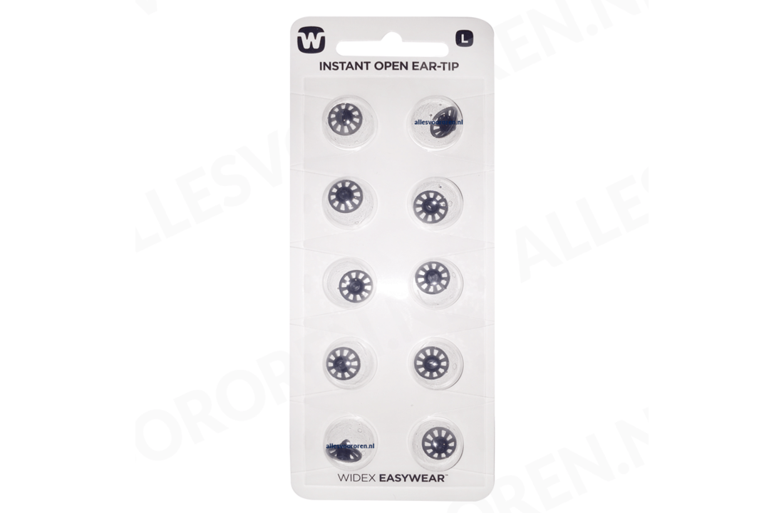 Widex Easywear Instant Tips for Widex or Coselgi RIC hearing aids