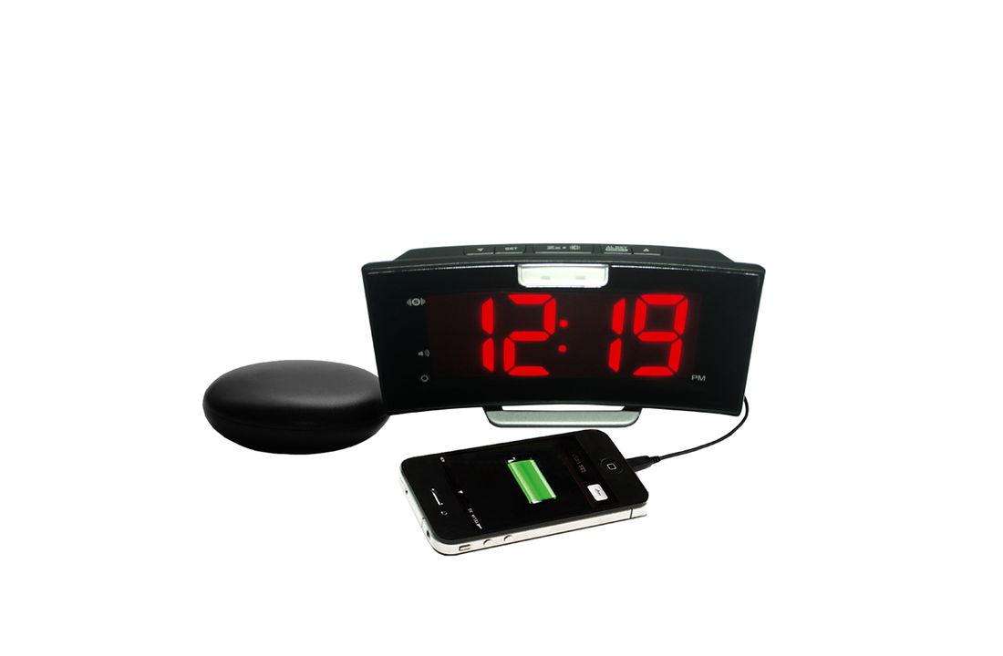 Wake 'n Shake Curve for the hearing impaired