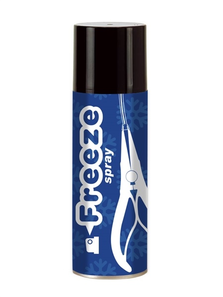 Freezing Spray for hearing tubes