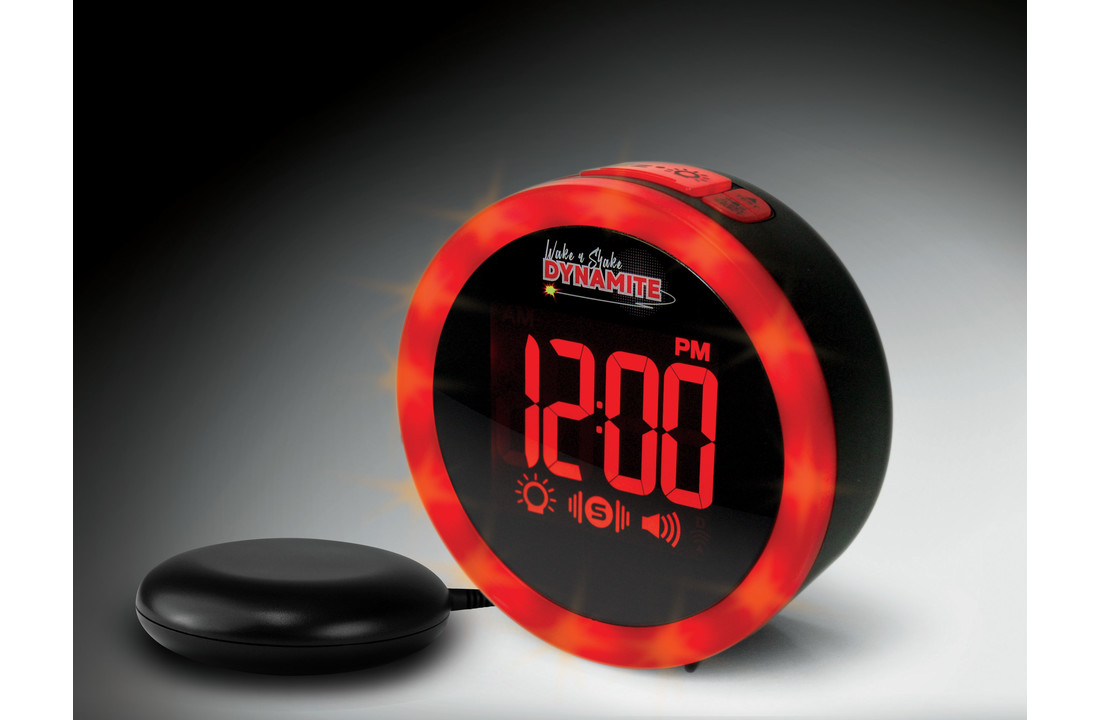 Wake 'n Shake Dynamite vibrating alarm clock