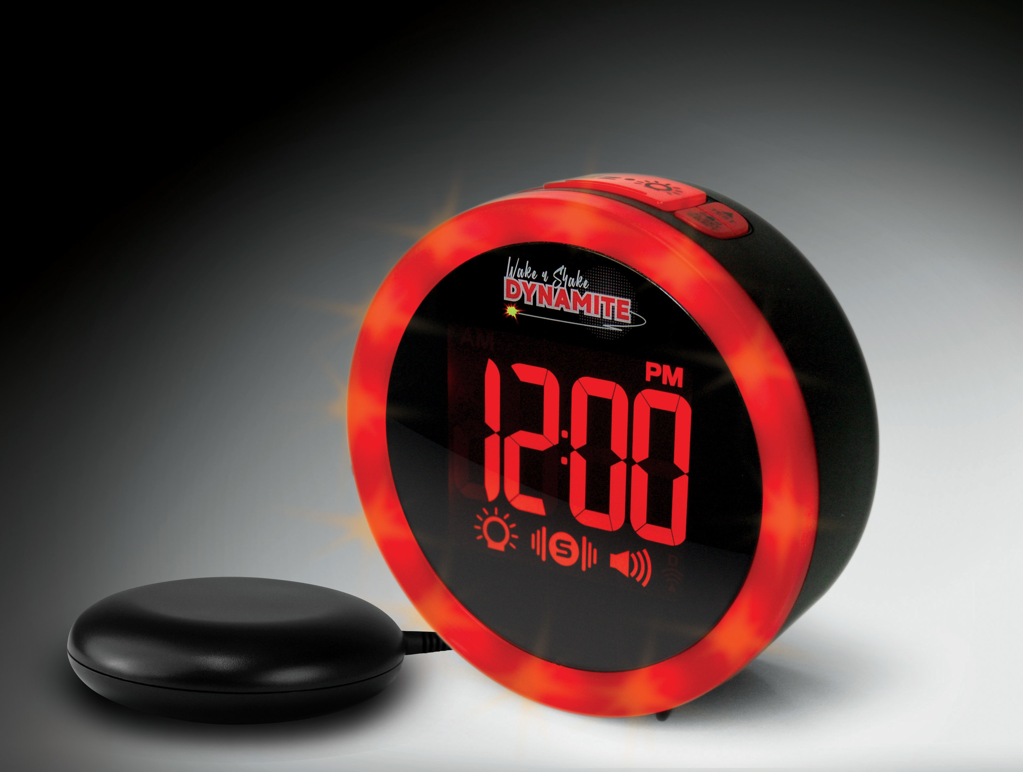 Wake 'n Shake Dynamite vibrating alarm clock