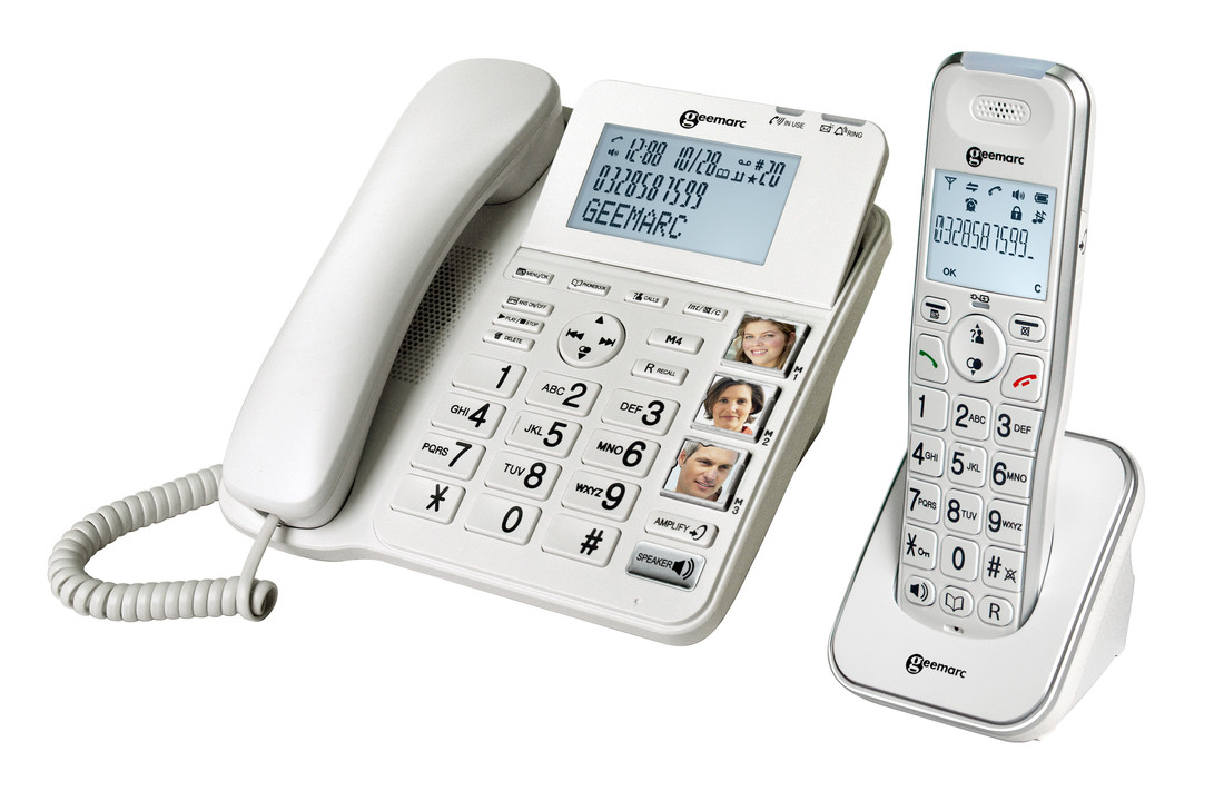 Geemarc Amplidect 595 Combi telefoon voor slechthorenden