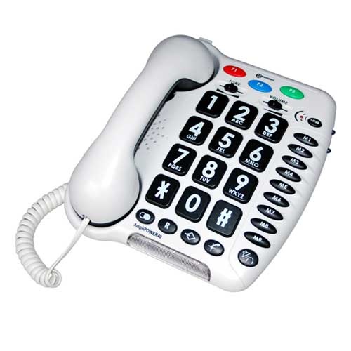Amplipower 50 telephone for the hearing impaired