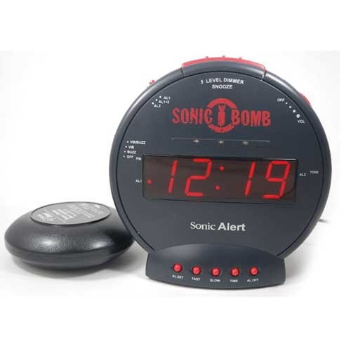 Sonic Alert Boom Wecker für Hörgeschädigte
