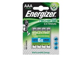 Energizer NIMH EXTREME AAA 800 mAh oplaadbaar