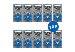 Rayovac 675 hoortoestelbatterij voordeelpakket