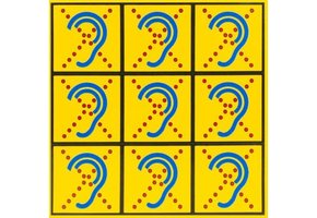 Limited Hearing Textiel stickervel klein