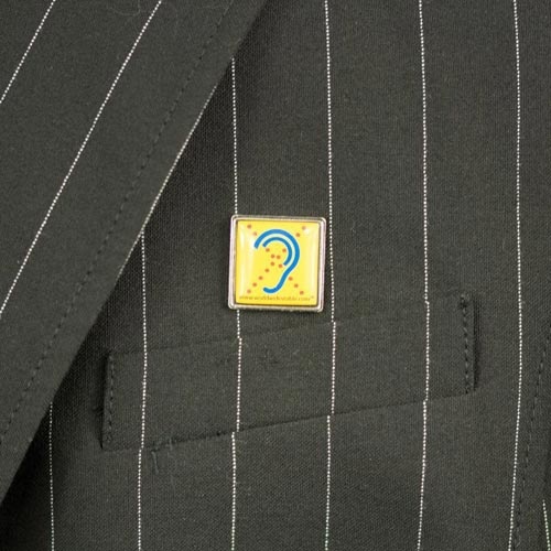 Limited Hearing Pin with magnetic closure