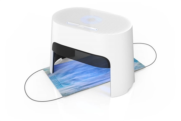 Dry Cap UV 3.1 Dry Box for rechargeable hearing aids.