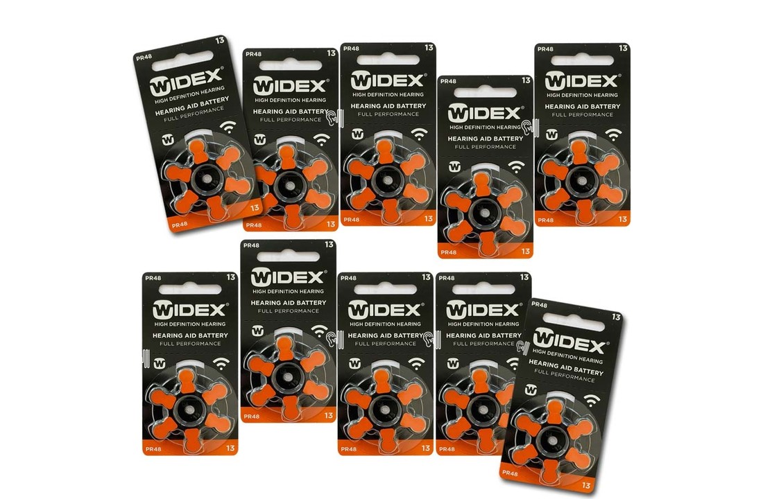 Widex 13 (PR48) Orange Hörgerätebatterie - Vorteilpaket
