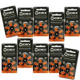 Widex 13 (PR48) Orange Hearing Battery - value package