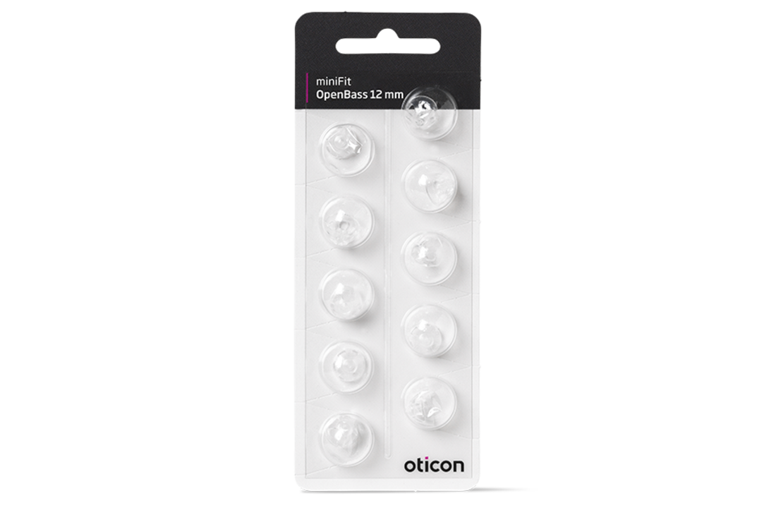 Oticon miniFit OpenBass Schirmchen