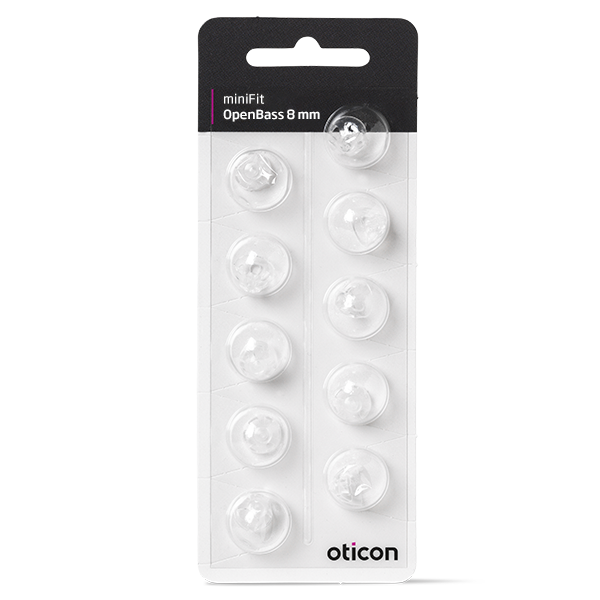 Oticon miniFit OpenBass domes