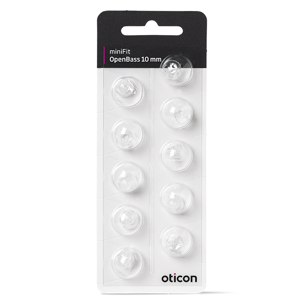 Oticon miniFit OpenBass domes