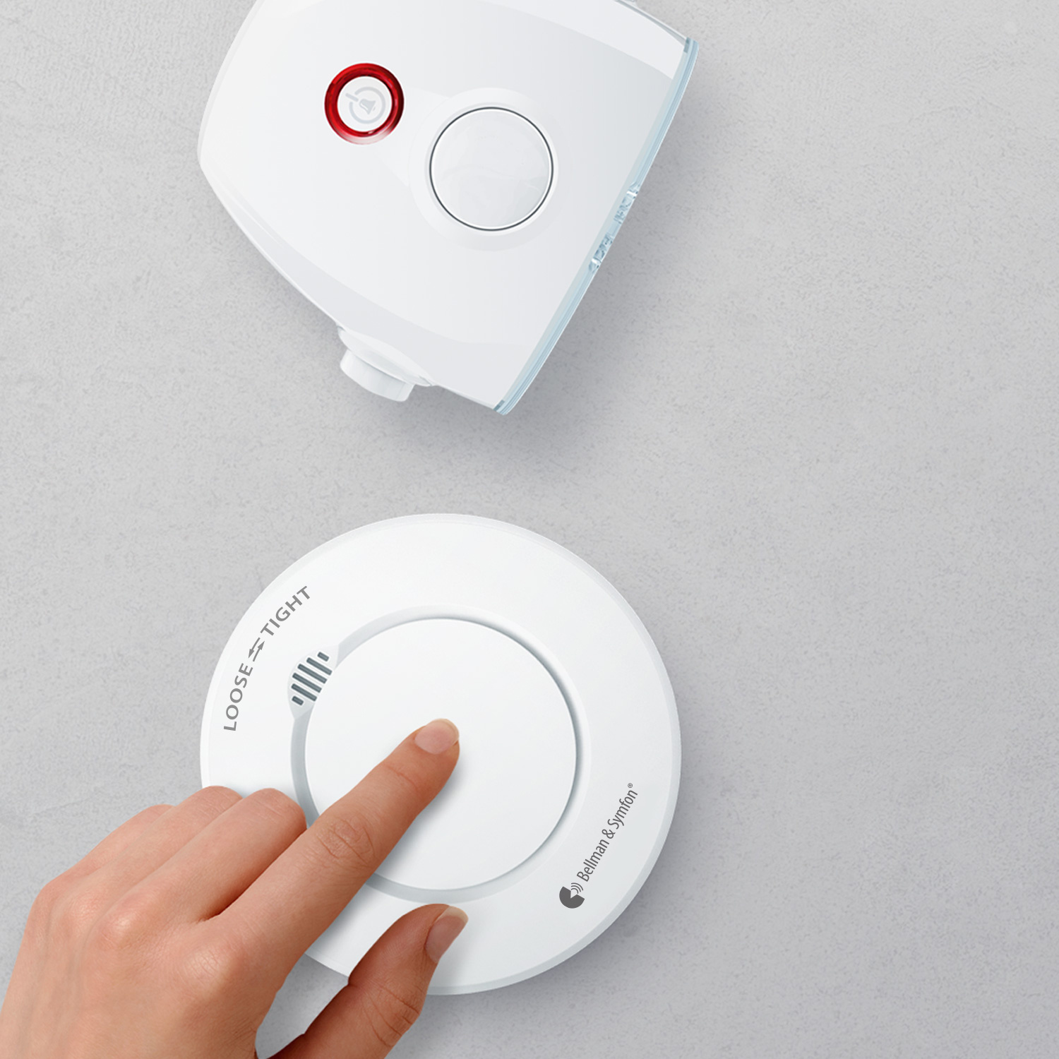 Bellman Visit 868 Brand-, rook- en warmtemelder BE1481