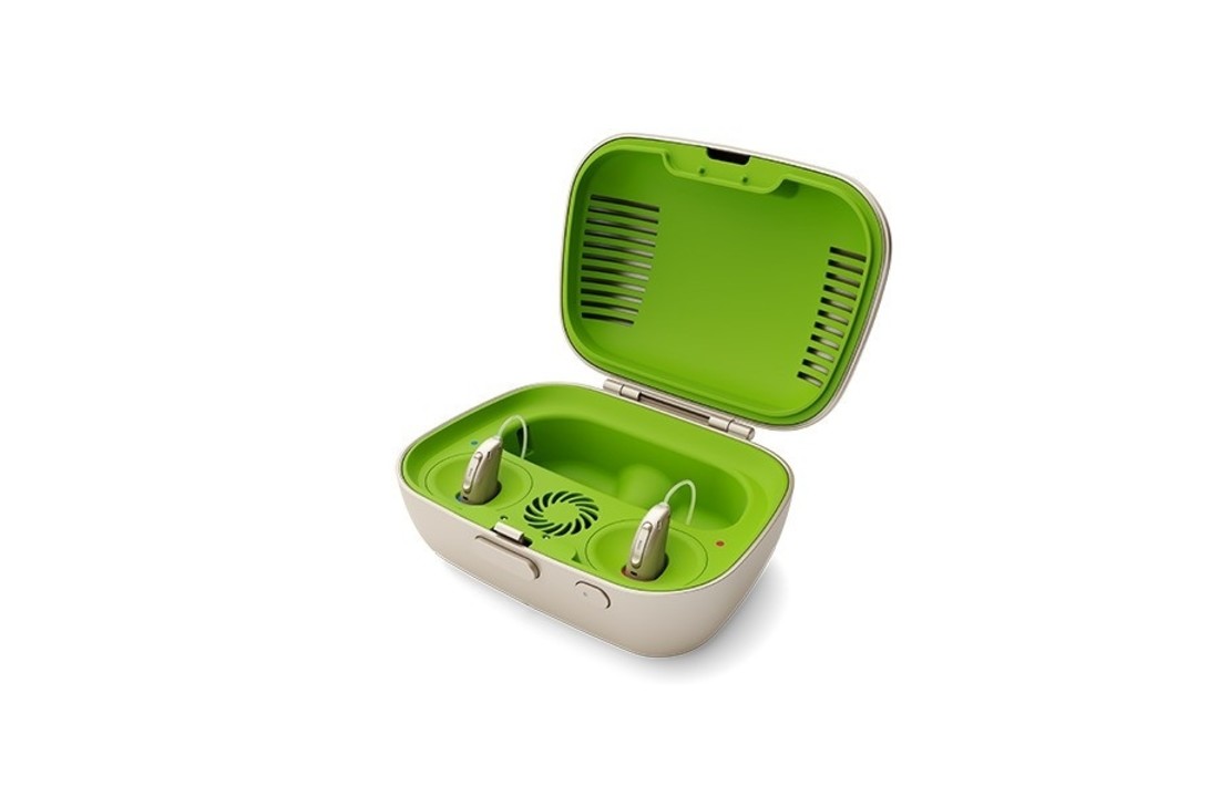 Phonak Charge and Care charger and UV drying cabin in one