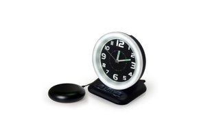 Wake 'n Shake Vintage analog alarm clock for the hearing impaired
