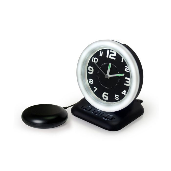 Wake 'n Shake Vintage analog alarm clock for the hearing impaired