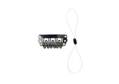 Cochlear Safety Line with Hair Clip (Short Double Loop)
