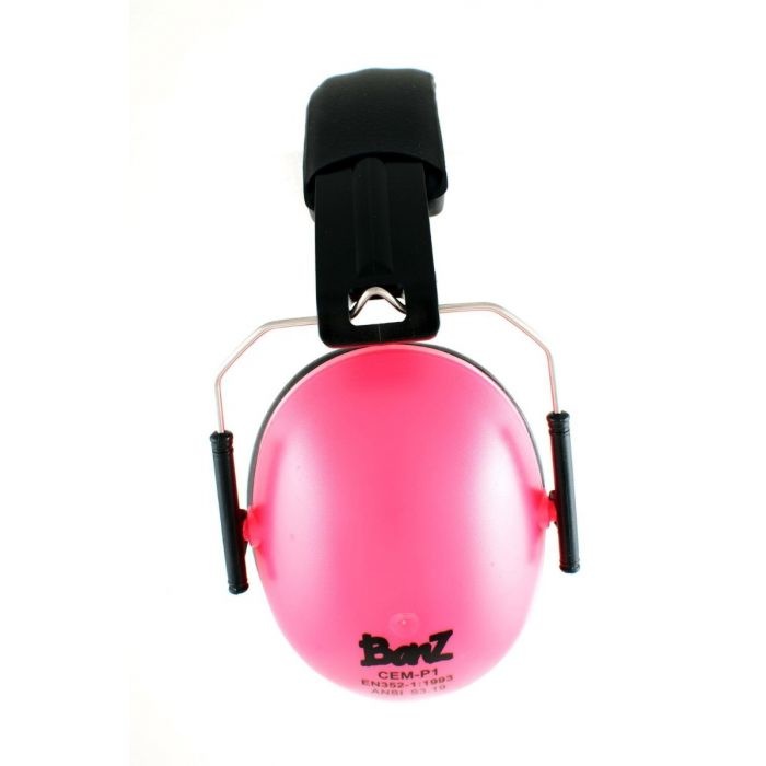 Banz Kids earmuffs Petal Pink