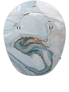 Samba2 design cover White Marble