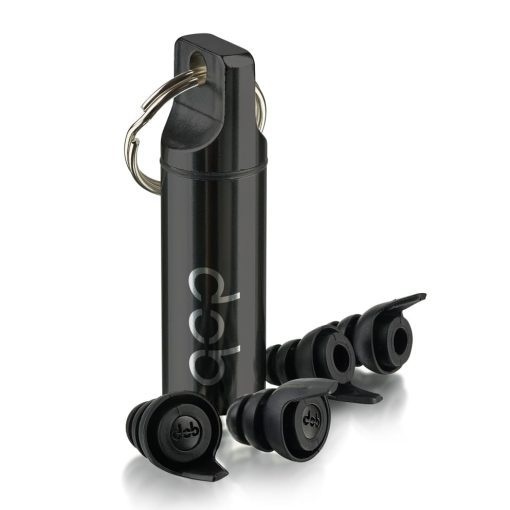 Wiederverwendbare Black Series 20db – Wiederverwendbare Ohrstöpsel speziell für Musiker