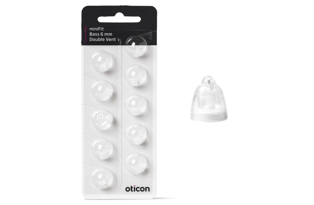 Oticon miniFit Domes - Single en Double Vent.
