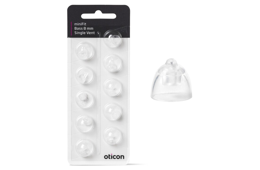 Oticon miniFit Domes - Single en Double Vent.