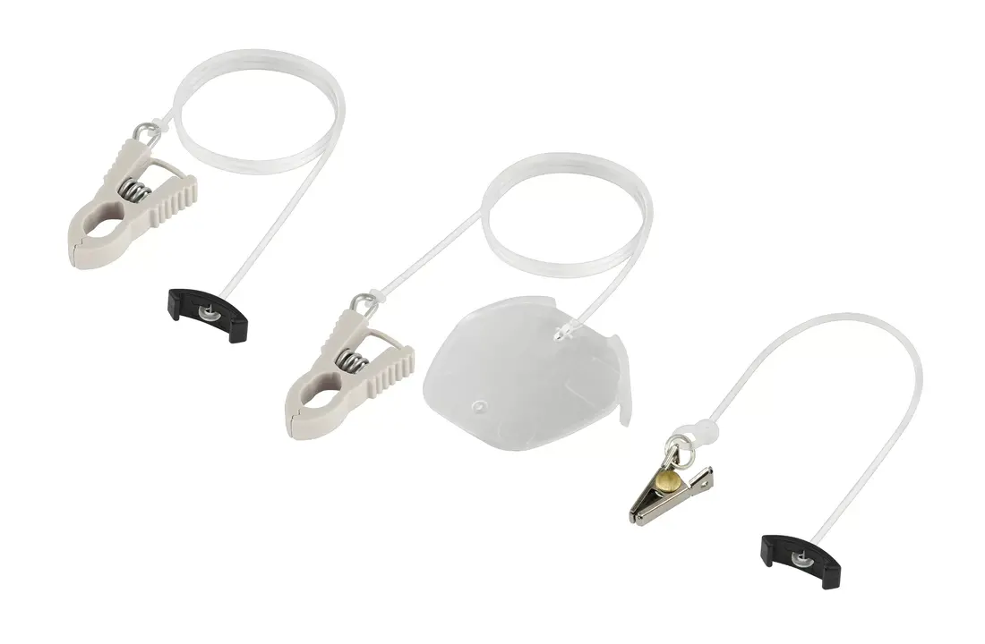 MED-EL RONDO 3 Clip-Set – Haarspange und Kleidungsklammer mit Kappe