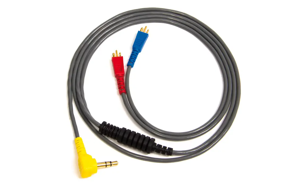 MED-EL-Adapterkabel (3,5 mm, beidseitig, MIX-Modus, gelb)