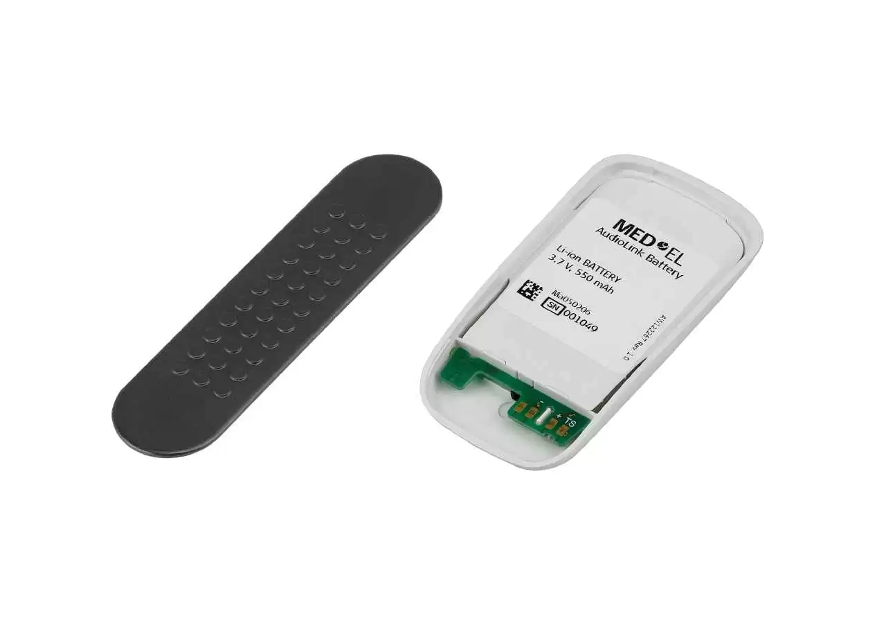 MED-EL AudioLink Accu en Gereedschap om te openen