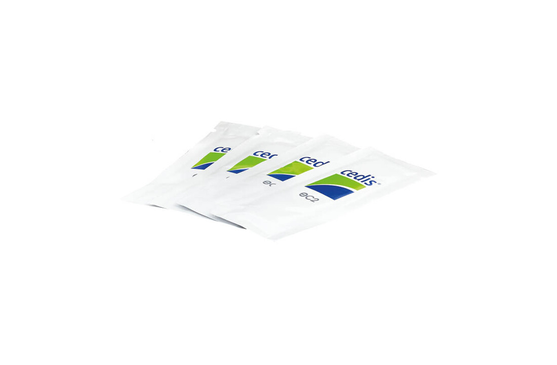 Cedis EC2 disinfectant cleaning cloth 1000 sachets