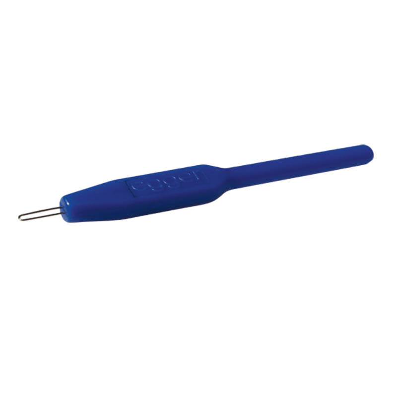 Egger blue wax loop for earmoulds and hearing protection