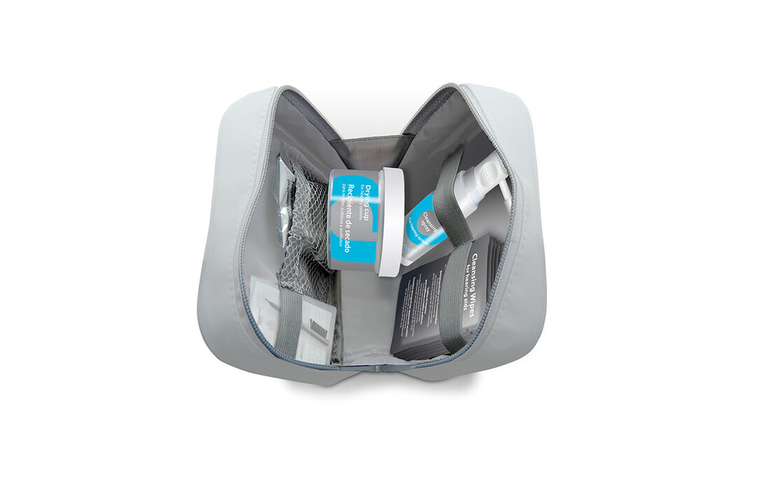 Small care bag - Practical toiletry bag with zipper - Storage and storage of care items.