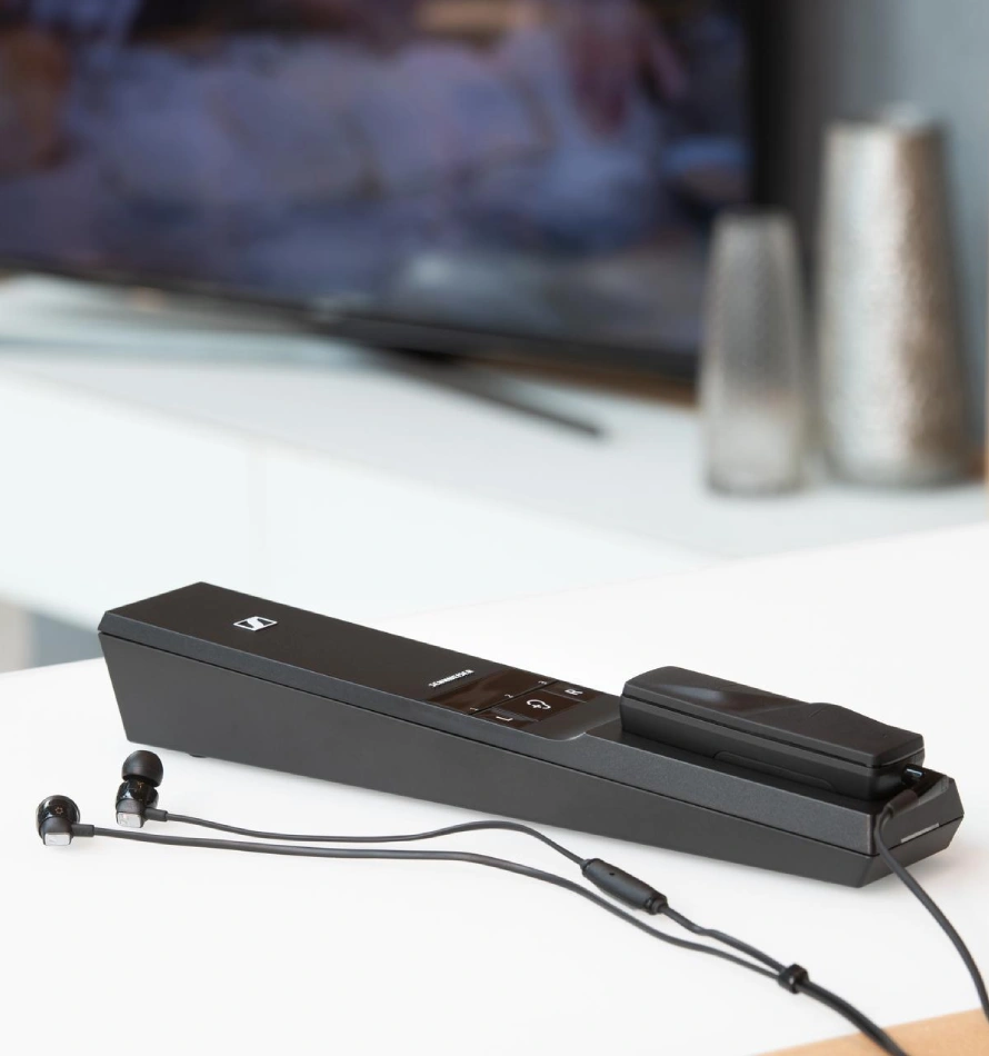 Sennheiser Flex 5000 TV system with clip receiver