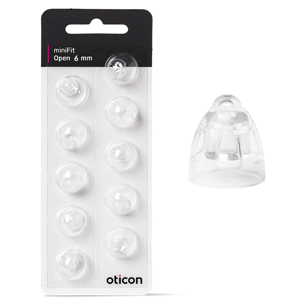 Oticon miniFit Open Domes - 5 mm- 6 mm - 8 mm - 10 mm