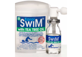Earol Swim water-repellent ear spray.