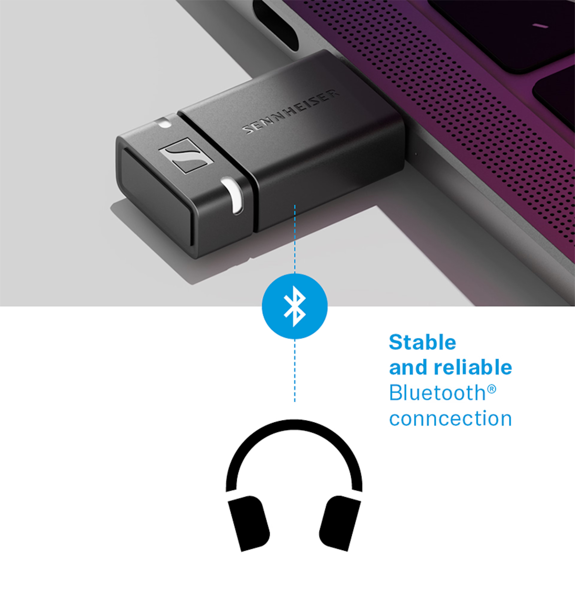 Sennheiser BTD600 Bluetooth-Dongle for headphones