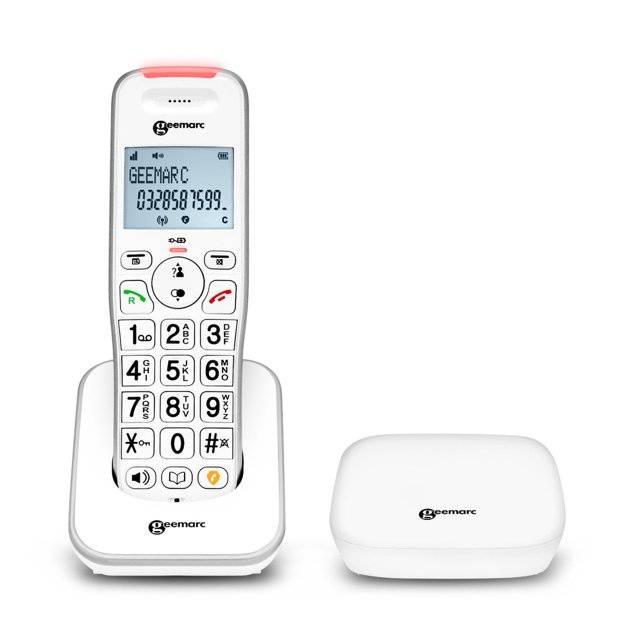 Geemarc Liberty 200 DECT-Telefon – 1 oder 2 Mobilteile