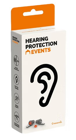 Crescendo Events Hearing Protection – Reduce noise, keep music & speech clear