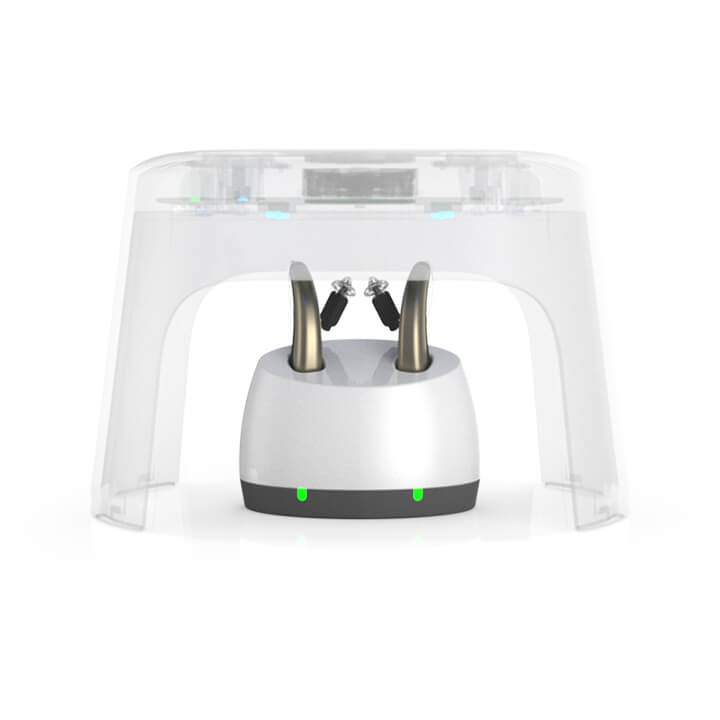 Dry Cap UV 4 - Trockenbox für wiederaufladbare Hörgeräte